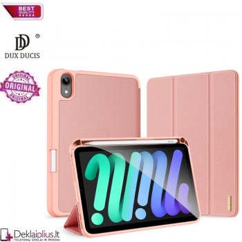 Dux Ducis domo serijos atverčiamas dėklas-rožinis (planšetei Apple Ipad Mini 6 (2021)
